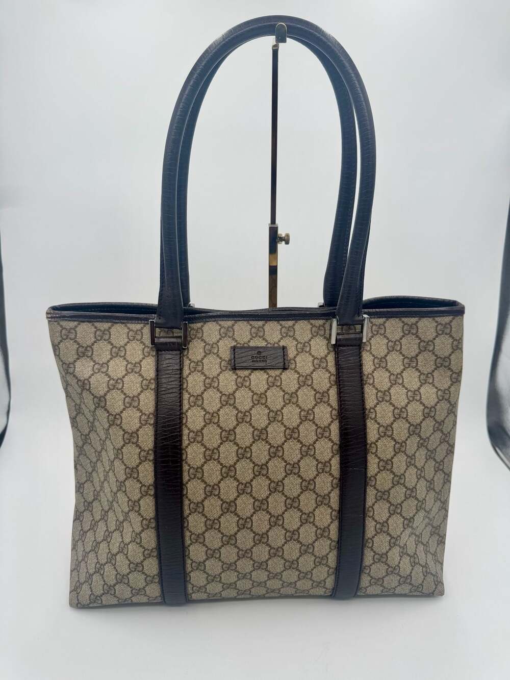 Gucci GG Supreme Joy Large Tote Bag Monogram Authentic